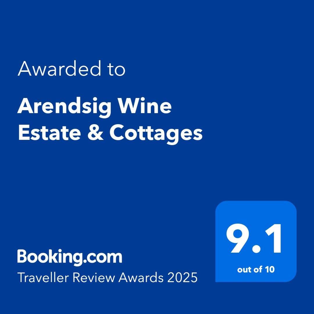Arendsig Wine Estate & Cottages Bonnievale Buitenkant foto